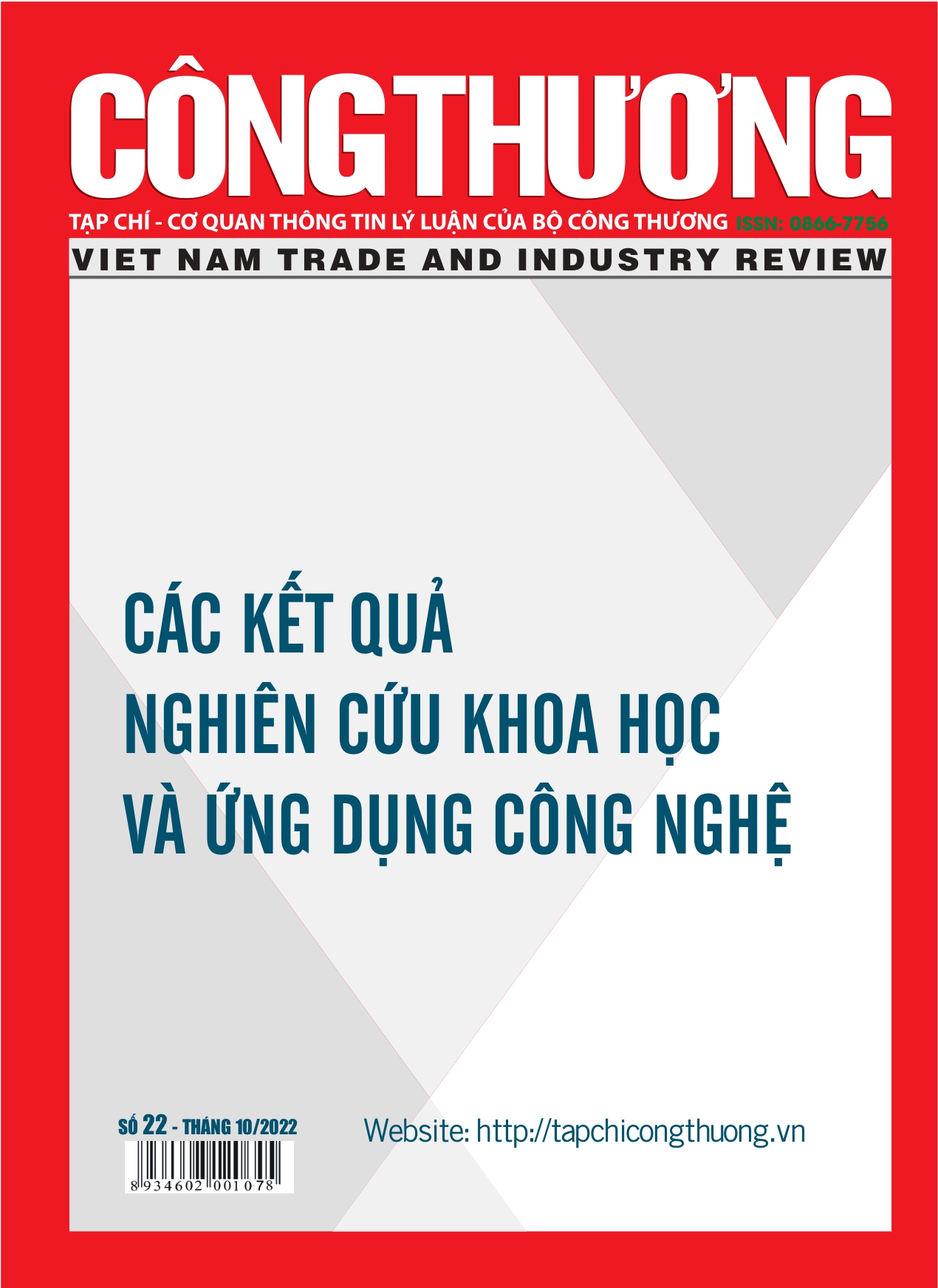Số 22 - Tháng 10 - 2022